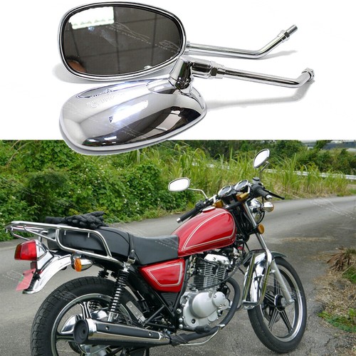10mm chrome motorcycle oval - 10mm,